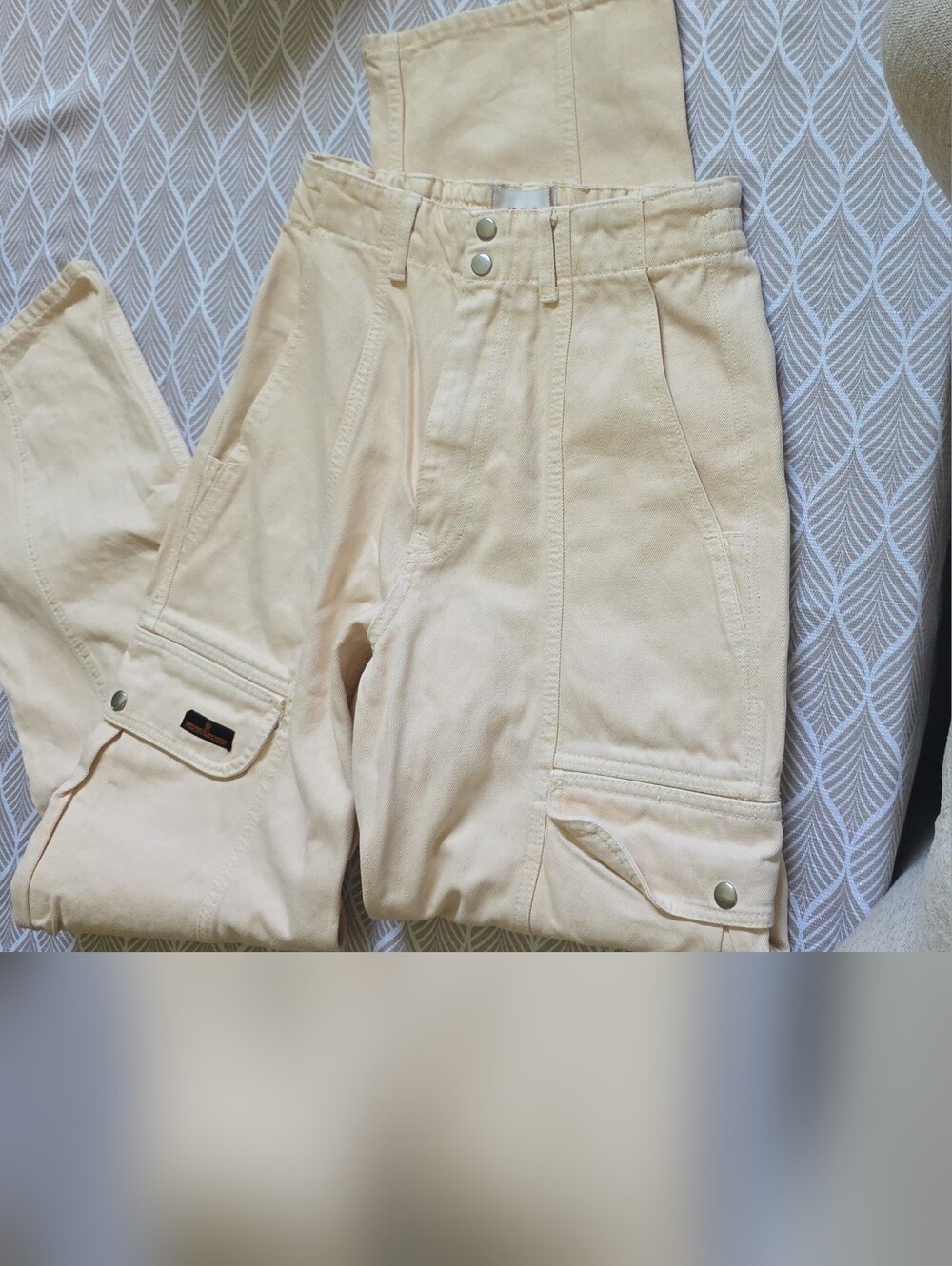 BDG Cream Utility Pocket Pants Cargo